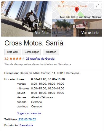 Cross Motos Sarria
